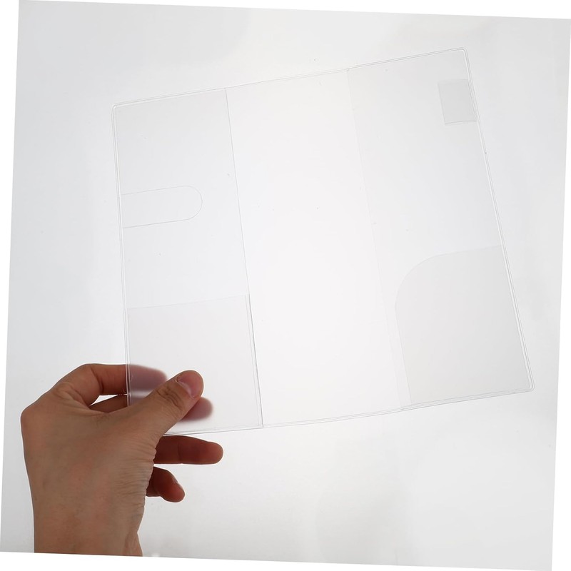 Protectora De Libro De Pvc Transparente Tapa Compatible Agendas Hoboweeks