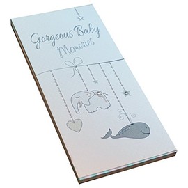 White Cotton Cards"Gorgeous Baby Memories" List Notepad