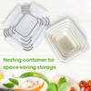 TBMAXS 6 Pack Fruit Storage Containers for Fridge, Produce Saver