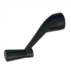 Comyznoah Window Crank Handle Replacement 3/8 in. Operator Handle 360-degree Operation Smooth.Casement Window Crank Handle [Colour:White] (2 Pack) (2, White)