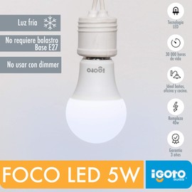 iGOTO F10105 Foco A55, 5 Watts