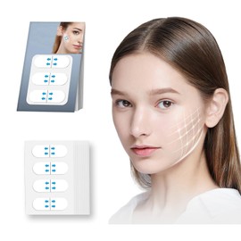 ziyue 120 Pcs Face Lifting Tape Invisible Patch Instant Face Lift Tapes for Facial Lifter Tape and Bands for Skin Tightening, Clear