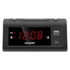 SHARP Alarm Clock for Bedrooms, Super Fast USB-C Charging and