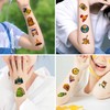 100Sheets Camping Temporary Tattoos Birthday Themed Party Supplies Decoration Favors