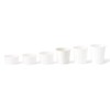 BIOZOYG 50 x Cardboard Ice Cream Cups, 250 ml, Brown,