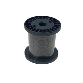 CHONMAGE FISHING 49 Strand Carbon Coated Wire for Harris Value 166.9 ft (50 m) Bobbin Roll, Direct Strength: 19.6 lbs (43 kg), 19.3 x #1.7 inches (0.9 mm)