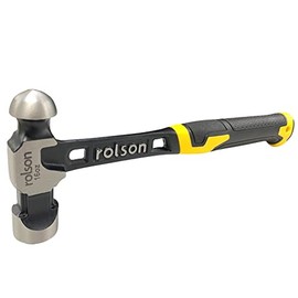 Rolson 10437 Solid Forged Ball Pein Hammer 16 oz (450g)