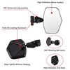 POKIAUTO Adjustable Side Mirrors for Can Am Defender HD5 HD8