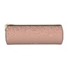 Blush Pink Rose Gold Glitter Pencil Case Student Stationery Pouch