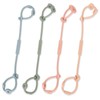 Toy Safety Straps, Socub Silicone Adjustable Baby Pacifier Teether Straps,