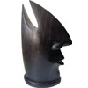 Wogeka Glasses Holder Wooden Nose Glasses Stand Black Sunglasses 1