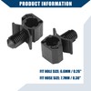 Hihaha 22.8mm Wiring Harness Retainer Clip for Car Plastic /10pcs