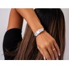 Fly Style Bangle made of 925 sterling silver - open