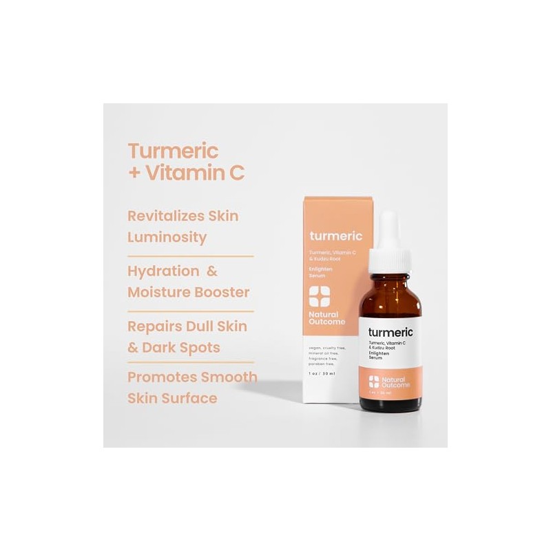 Natural Outcome Turmeric Face Serum - 30 ml