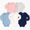 Little Sleepies Long Sleeve Bodysuit for Baby Girls & Boys,
