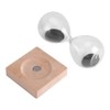 Magnetic Sand Timer Sand Timer, Classic Glass Sand Timer with