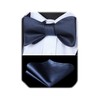 HISDERN BC-01 Men's Bowtie, Hand-tied Bowtie, Chief Set, Adult, Washable,