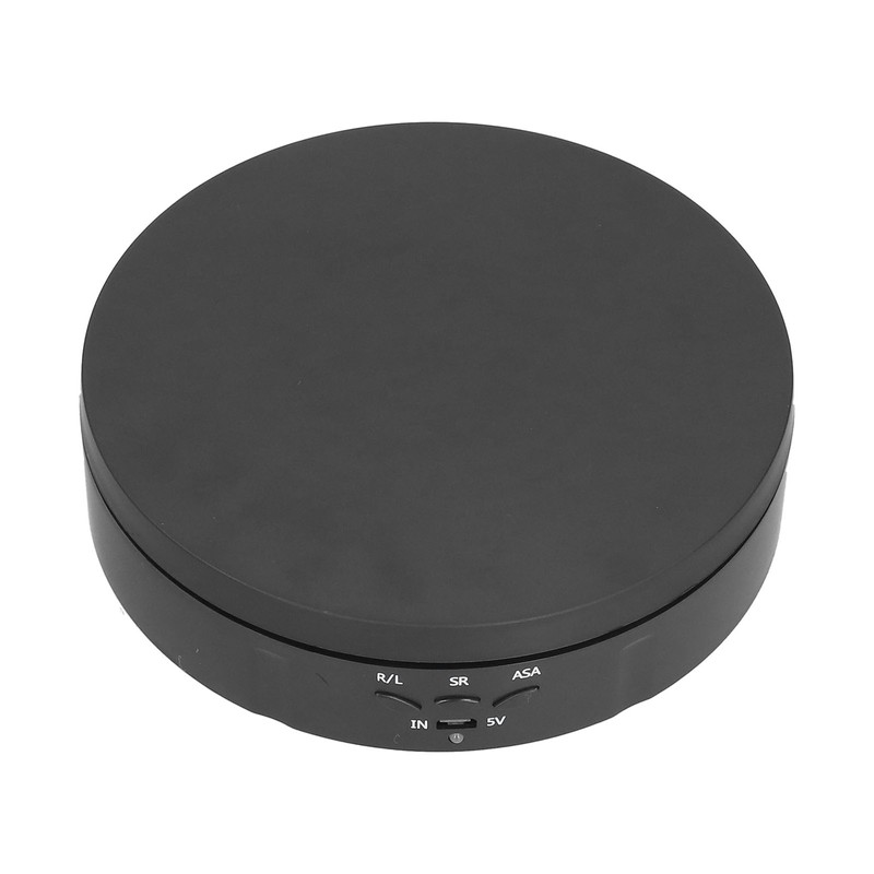 145mm 360° Round Auto Rotating Display Stand 3 Speed Control