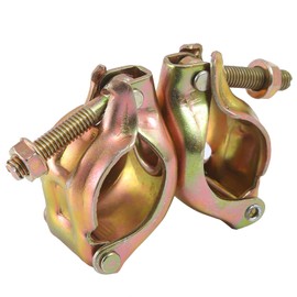 Swivel Coupling Scaffolding Coupling 48 x 48 mm Scaffolding Clamps with Collar Nut Scaffolding Clamp 360° for Attaching Scaffolding Anchor Rod (360°)