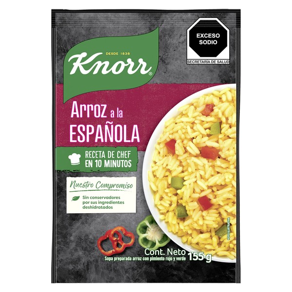 Arroz a la Española Knorr en sobre 155 g