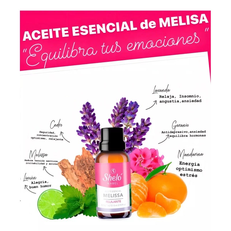 Sheló Nabel Aceite Esencial Melissa 15ml