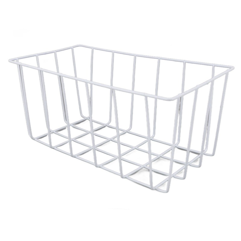 Freezer Storage Basket Refrigerator Divider Organizer Bin Metal Wire Separation