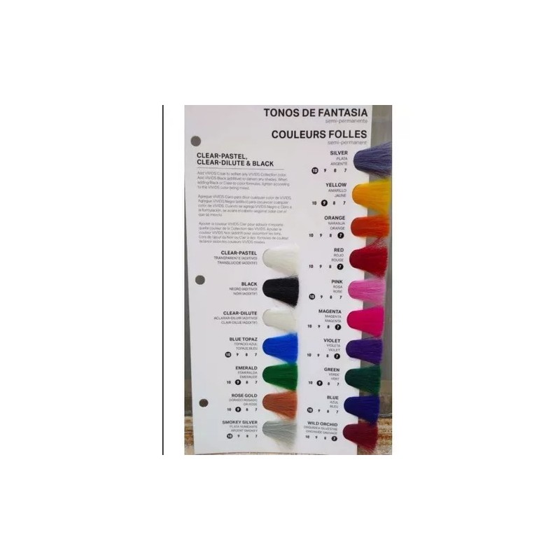 Pravana Tintes Pravana Chromasilk Gama Completa Tono TOPACIO AZUL