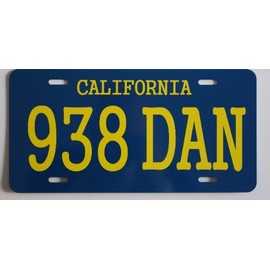 938 DAN Dirty Mary Crazy Larry Metal Novelty Reproduction Sign Compatible with 69 1969 Charger Dodge Movie Hot Rod Muscle Car Classic Museum Collection Garage Man Cave Wall Art Gift