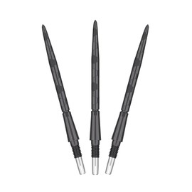 TARGET Darts Swiss Point Storm Steel Dart Points, Onyx (3 Pack Set of Tips) 35MM – Black | Change Dart Points, Spare Tips, Professional Darts Accessories