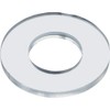 TRUSCO Polycarbonate Washers for M4 50 Pieces BPC-WM4-4.5-10-0.8