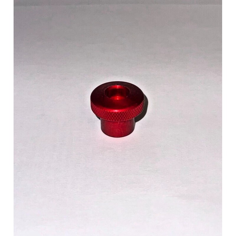 Sherwood Mfg. Corp. 1" Aluminum Knurled Knob, 5/16-18 Through Tapped