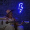 Lumoonosity Lightning Bolt Neon Signs, USB Powered Led Lightning Bolt
