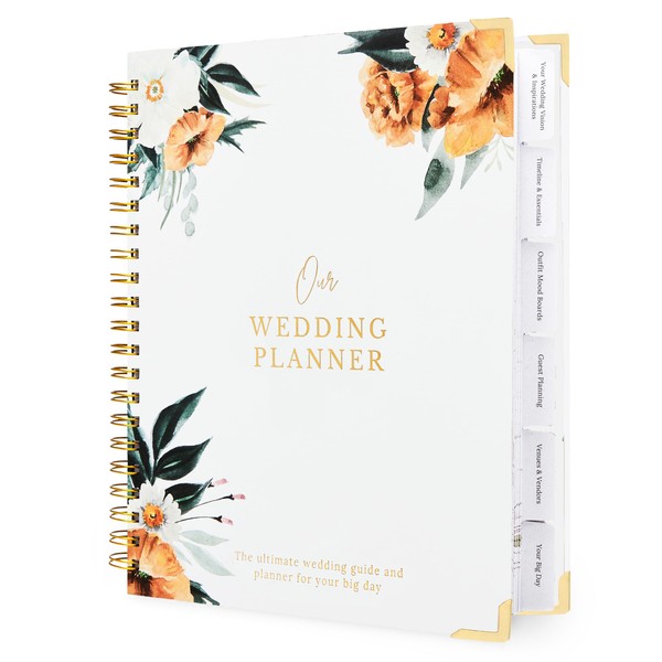 Nook Theory Comprehensive Wedding Planner and Keepsake - Perfect for