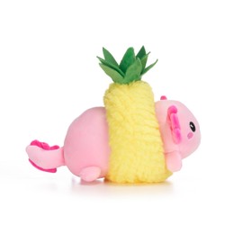 UKToyworld Kawaii Kuties Axolotl Soft Toy 10 Inch Fruit Pineapple 30cm Plush Removable Costume
