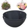 2PCS 16 Inch Round Hanging Basket Liners - Non-Woven Felt