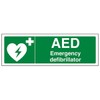 V Safety AED Emergency Defibrillator - Landscape 300 x 100