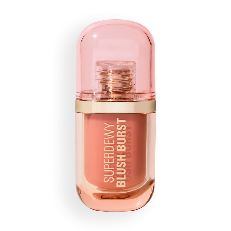 Revolution Superdewy Liquid Blush Burst - Buildable Liquid Blush for