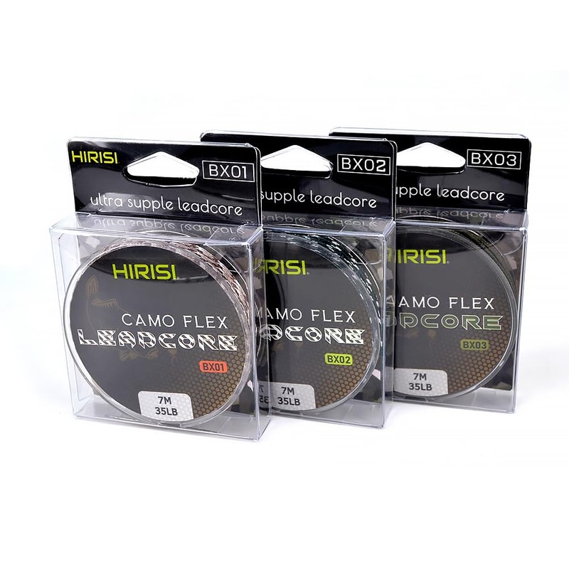 Leadcore Carp Fishing 35lb 23ft 3 Colors Braided Carp Fishing