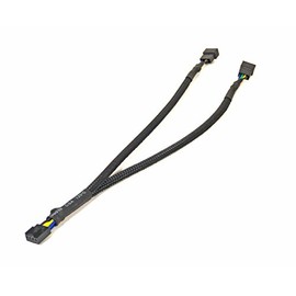 Gelid Solutions CA-PWM-01 Internal 0.35m 4-pin PWM Black Cable (Male/Female, 2 x 4-pin PWM, 4-pin PWM, Right, Black)
