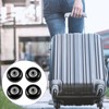 MAEZOE 4-Pack Luggage Suitcase Replacement Wheels, 50mm x 18mm Rubber