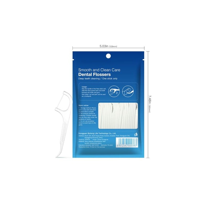 220 Piezas Hilo Dental Premium para Adultos, Limpieza Dental, Sellado