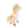 sigikid 43272 Unicorn Patchwork Sweety, Plush, Cuddly Toy, Cuddly Soft,