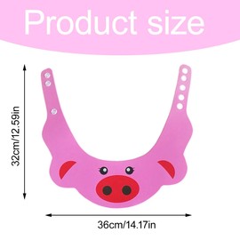 2 Pack Kids Baby Shower Caps, Children's Shampoo Caps, Baby Shower Caps, Soft, Adjustable Shampoo Aid to Protect Eyes and Ears for Toddlers, Babies, Children