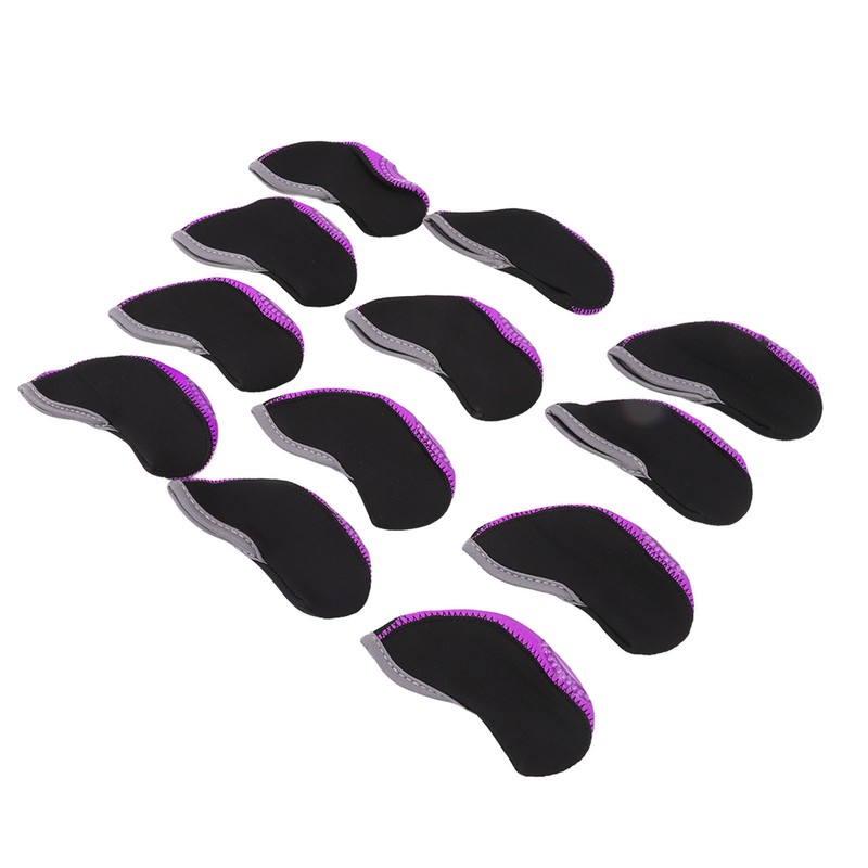12PCS Golf Club Head Covers Neoprene Scratch Proof Golf Club