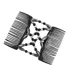 Reccisokz Magic Hair Comb Clip, Hair Accessories Women, Hair Accessories, Stretch, Double Clip, Women's Girls Hair Brush Accessories