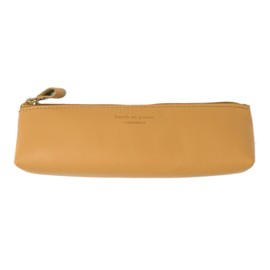 スリップオン ペンケース ノワール 革 サンドベージュ NSL-2404