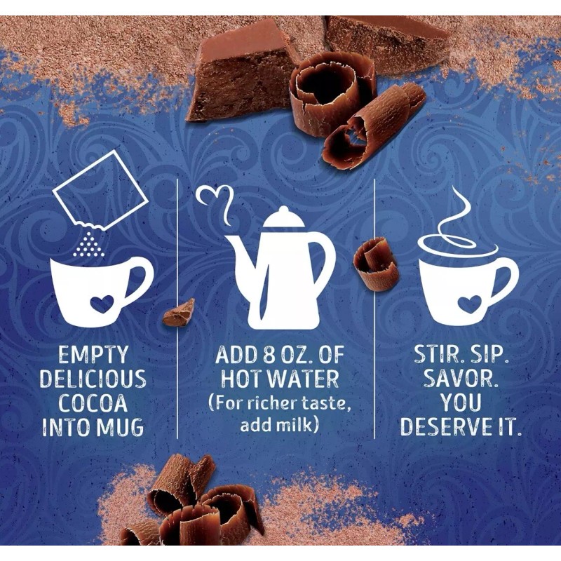 Swiss Miss Rich Chocolate Hot Cocoa Mix Instant Packets Jul/2025