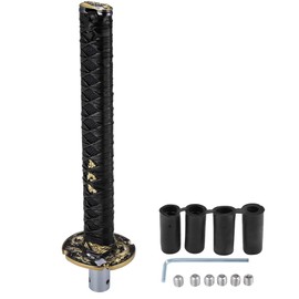 X AUTOHAUX 26cm Gear Shifter Lever Shift Knob Classic Pattern for Car Black