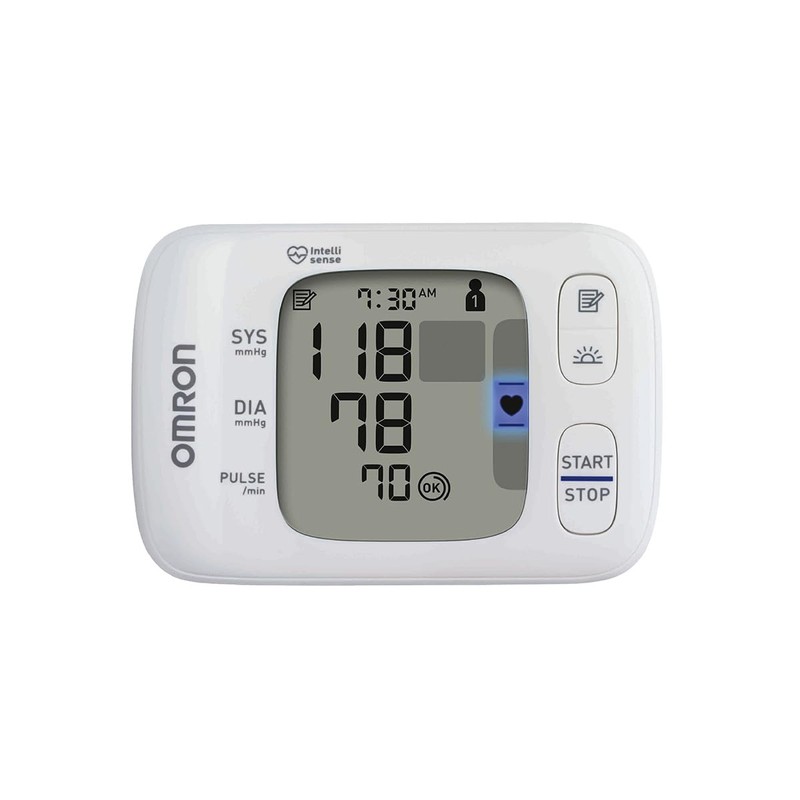 OMRON Baumanómetro automático de muñeca HEM-6230 compatible con app OMRON