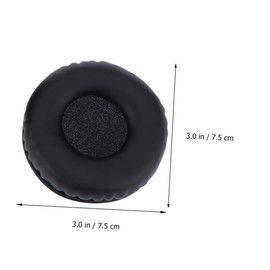 CIYODO Replacement Ear Pads for Soft Pu for Enhanced Comfort Bass Performance Black Design